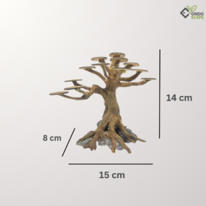 handmade driftwood bonsai aquascape model b