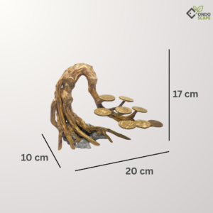 handmade driftwood bonsai aquascape model b 17 cm