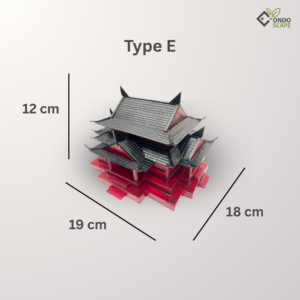 handmade japanese aquarium decoration large castle